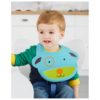 Buy Skip Hop Zoo Fold & Go Silicone Bib online with Free Shipping at Baby Amore India, Babyamore.in