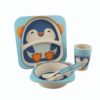 Buy Bamboo Fibre Eco Friendly Penguin Dinnerware Set online with Free Shipping at Baby Amore India, Babyamore.in