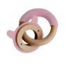 Buy Little Rawr Wood + Silicone Disc & Ring Teether online with Free Shipping at Baby Amore India, Babyamore.in