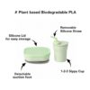 Buy Miniware Sip & Snack- Suction Bowl with Sippy Cup Feeding Set - Key Lime online with Free Shipping at Baby Amore India, Babyamore.in