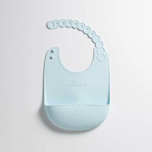 Buy Miniware Roll and Lock Silicone Bib - Key Lime online with Free Shipping at Baby Amore India, Babyamore.in