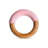 Buy Little Rawr Wood + Silicone Teether Ring online with Free Shipping at Baby Amore India, Babyamore.in