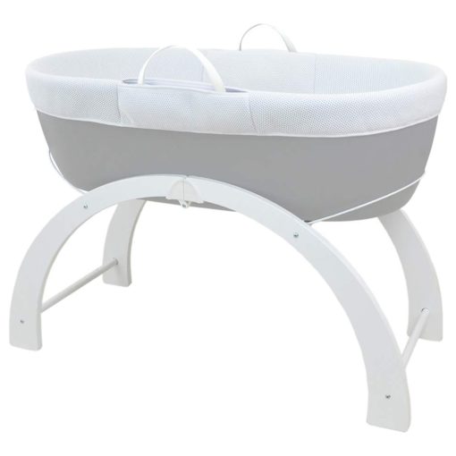 Buy Shnuggle Dreami Baby Sleeper Grey Base + 2 in 1 Curve Stand - Slate Grey online with Free Shipping at Baby Amore India, Babyamore.in