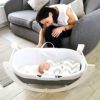 Buy Shnuggle Dreami Baby Sleeper Grey Base + 2 in 1 Curve Stand - Slate Grey online with Free Shipping at Baby Amore India, Babyamore.in