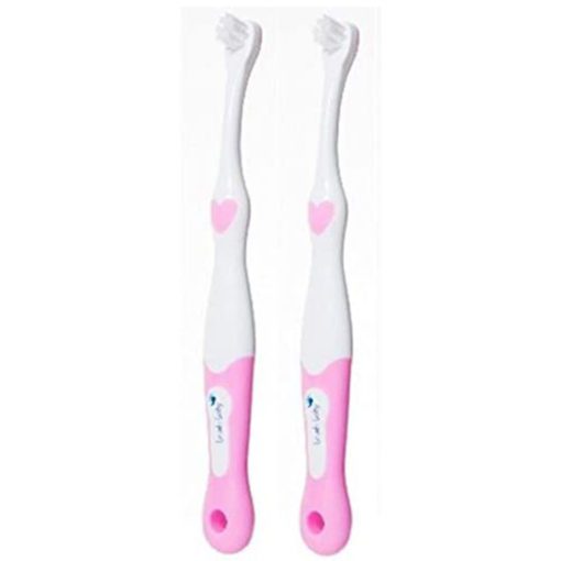 Buy Brush-Baby FirstBrush, 0-18 months, Pack of 2 - Blue online with Free Shipping at Baby Amore India, Babyamore.in