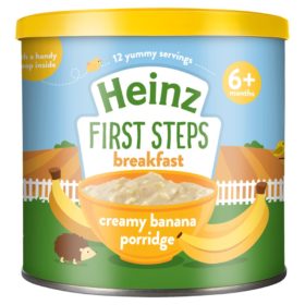 Buy Heinz First Steps Breakfast Creamy Banana Porridge, 6m+, 240g online with Free Shipping at Baby Amore India, Babyamore.in