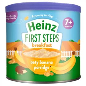 Buy Heinz First Steps Breakfast Oaty Banana Porridge, 7m+, 240g online with Free Shipping at Baby Amore India, Babyamore.in