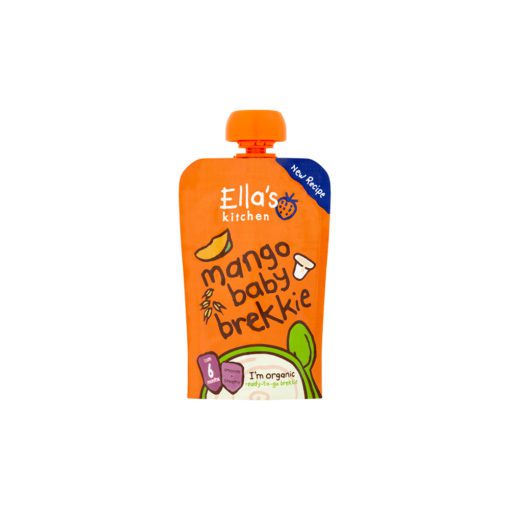 Buy Ella's Kitchen Mango Baby Brekkie 6m+ 100g online with Free Shipping at Baby Amore India, Babyamore.in