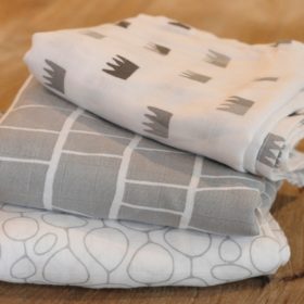 Buy Tiny Lane Super Soft Bamboo Cotton Classic Swaddles, Pack of 3 online with Free Shipping at Baby Amore India, Babyamore.in