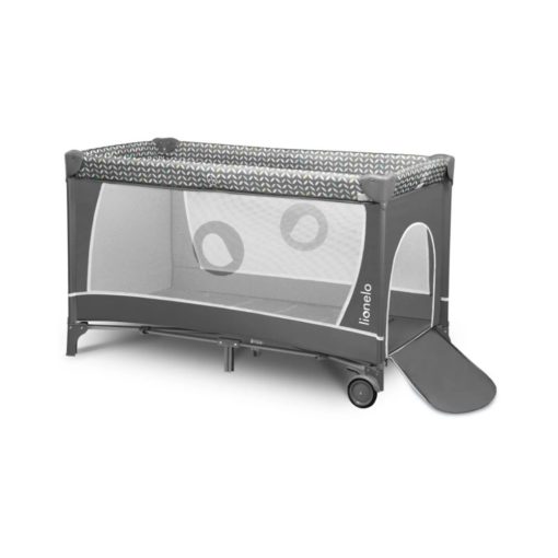 Buy Lionelo Flower 2 in 1 Travel Bed Playpen, Grey online with Free Shipping at Baby Amore India, Babyamore.in