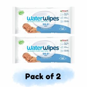 Waterwipes pack of 2